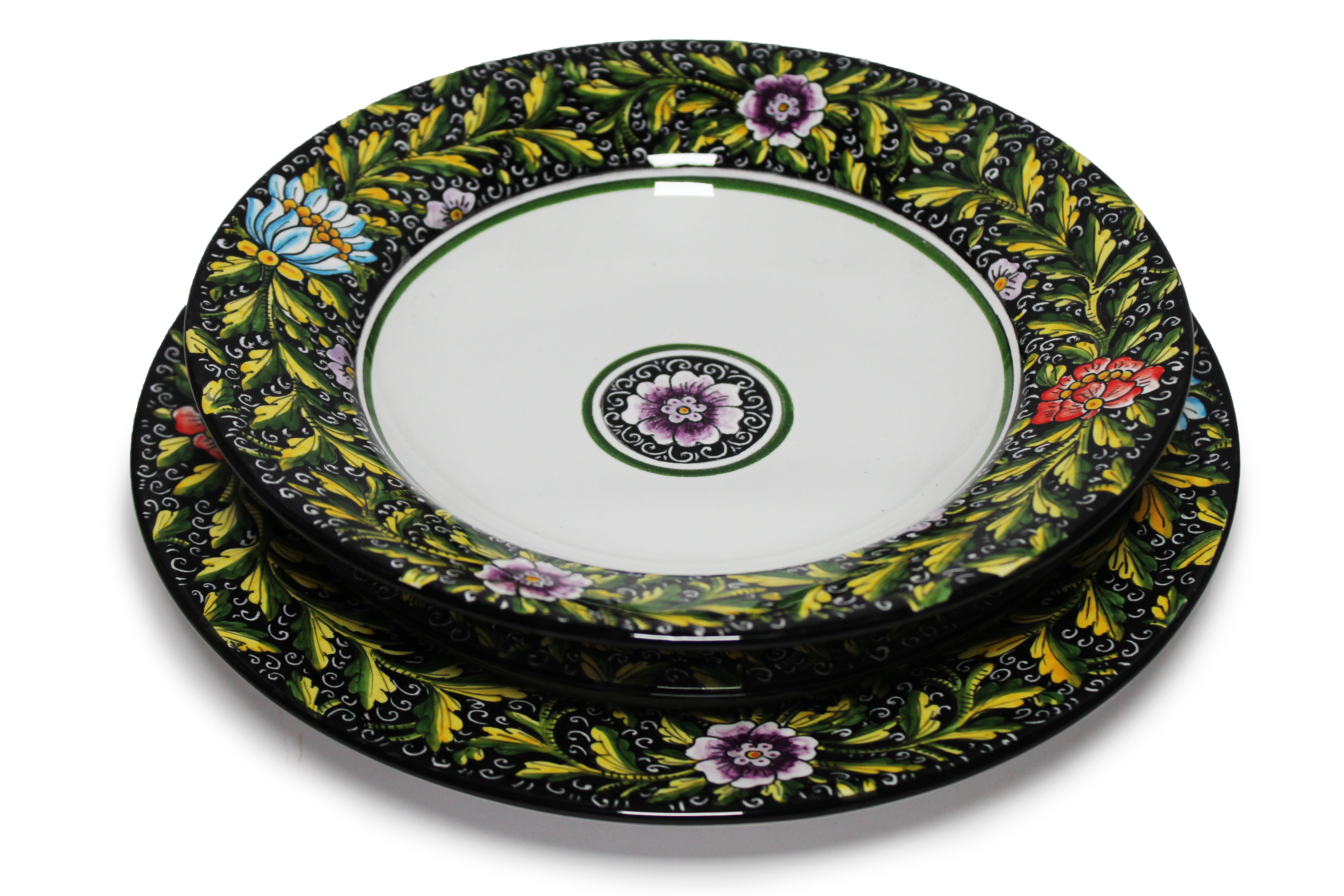 Set Piatti Tavola Flora