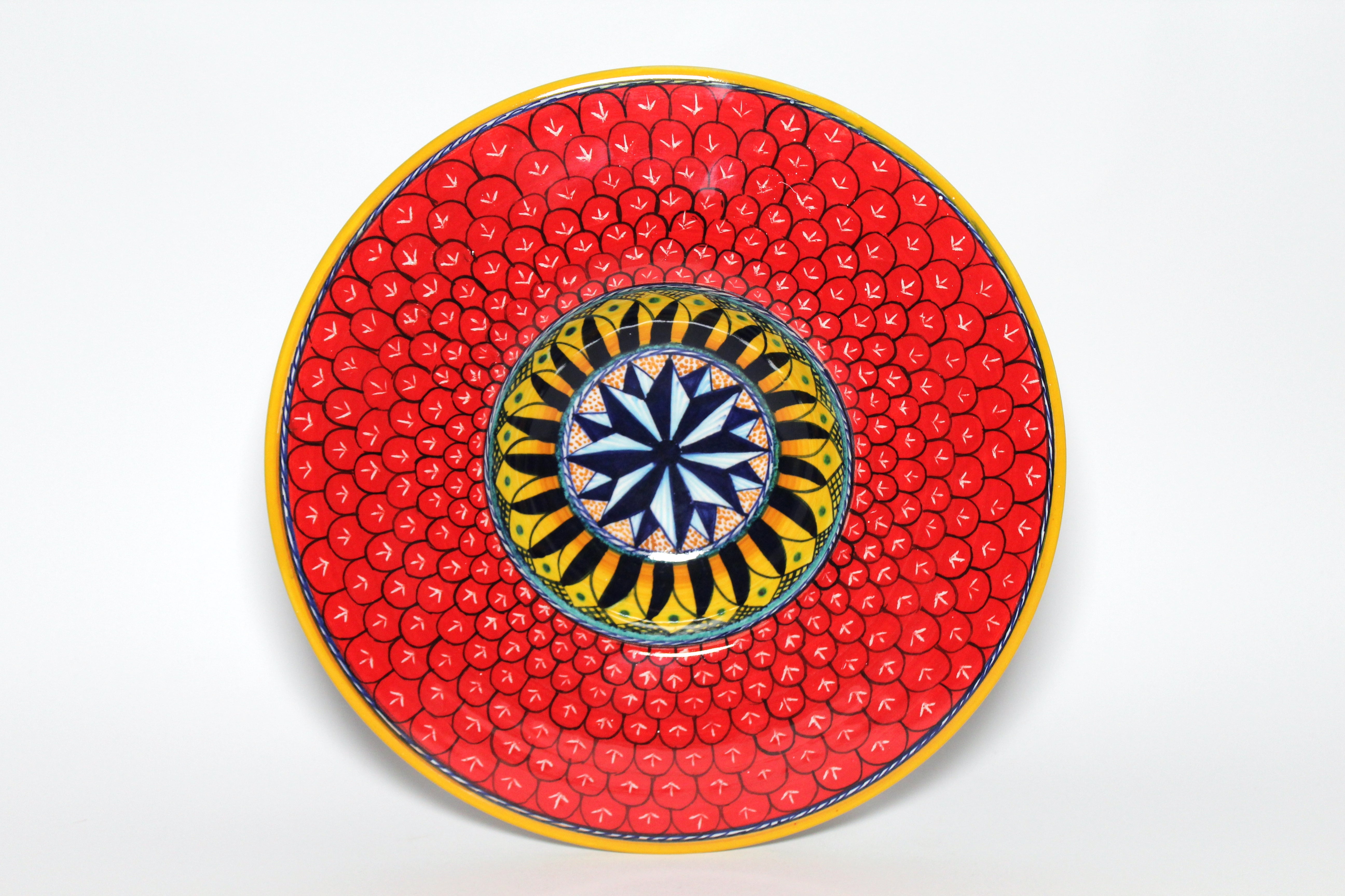 Piatto Piumette Rosso