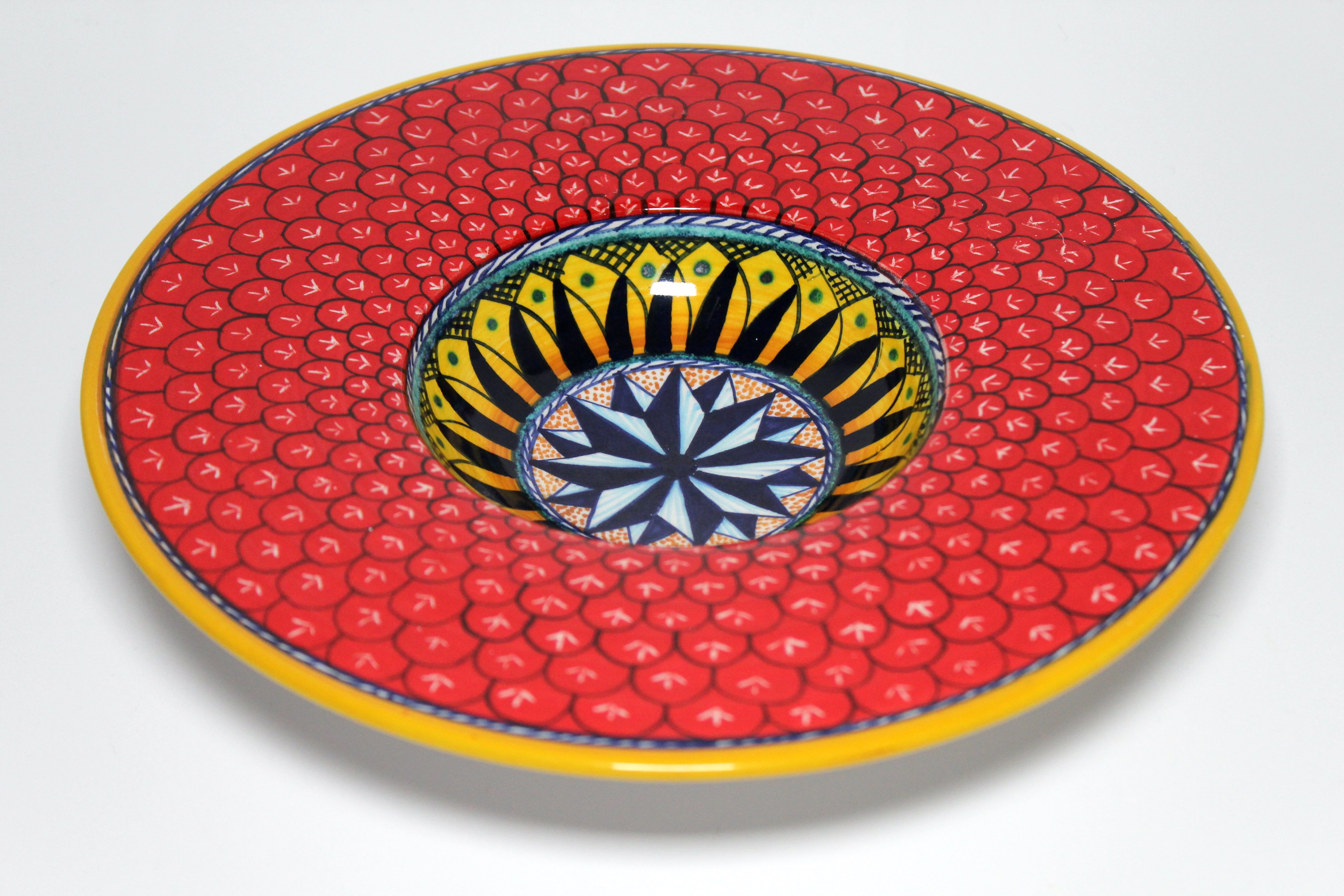 Piatto Piumette Rosso