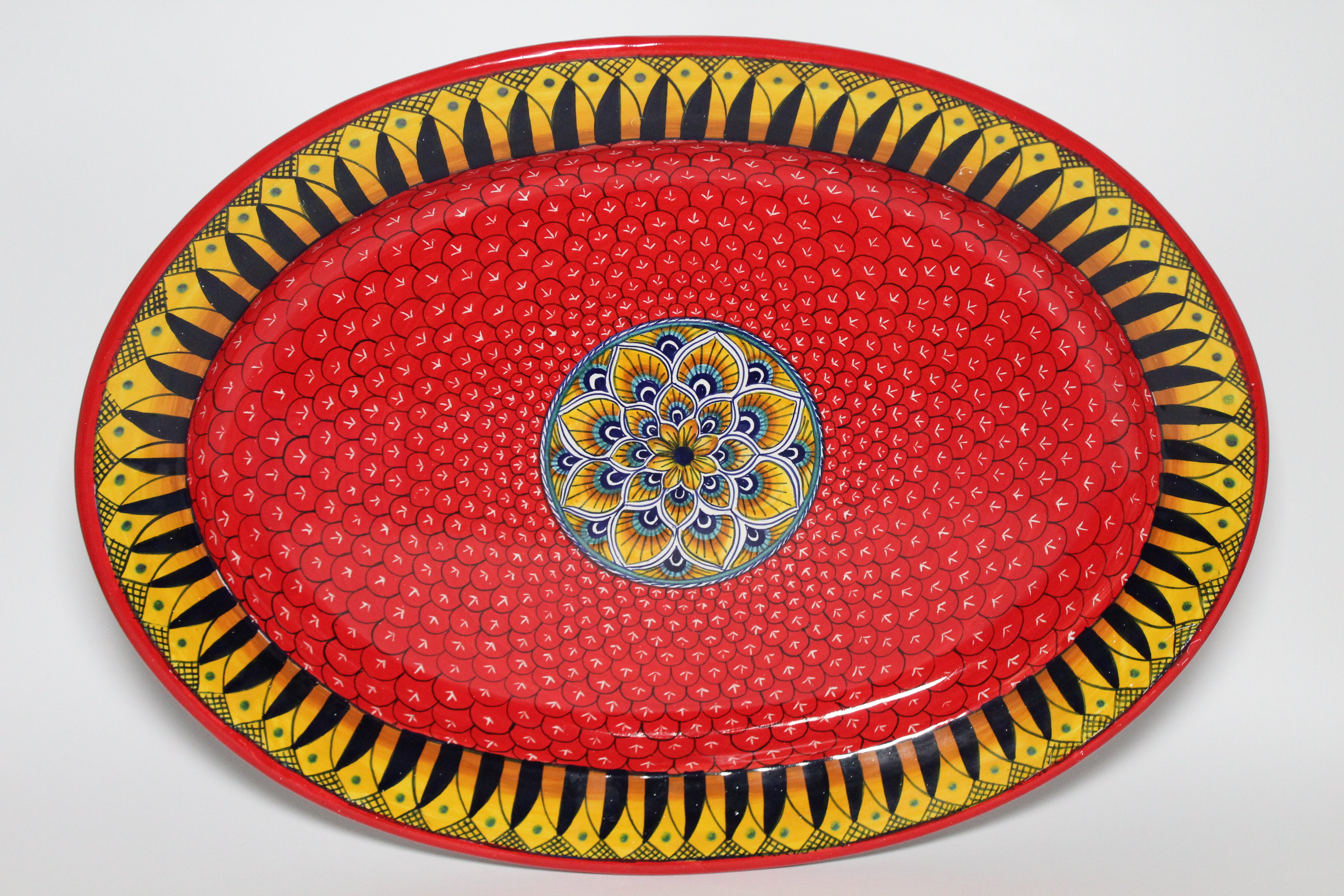 Vassoio Piumette Rosso