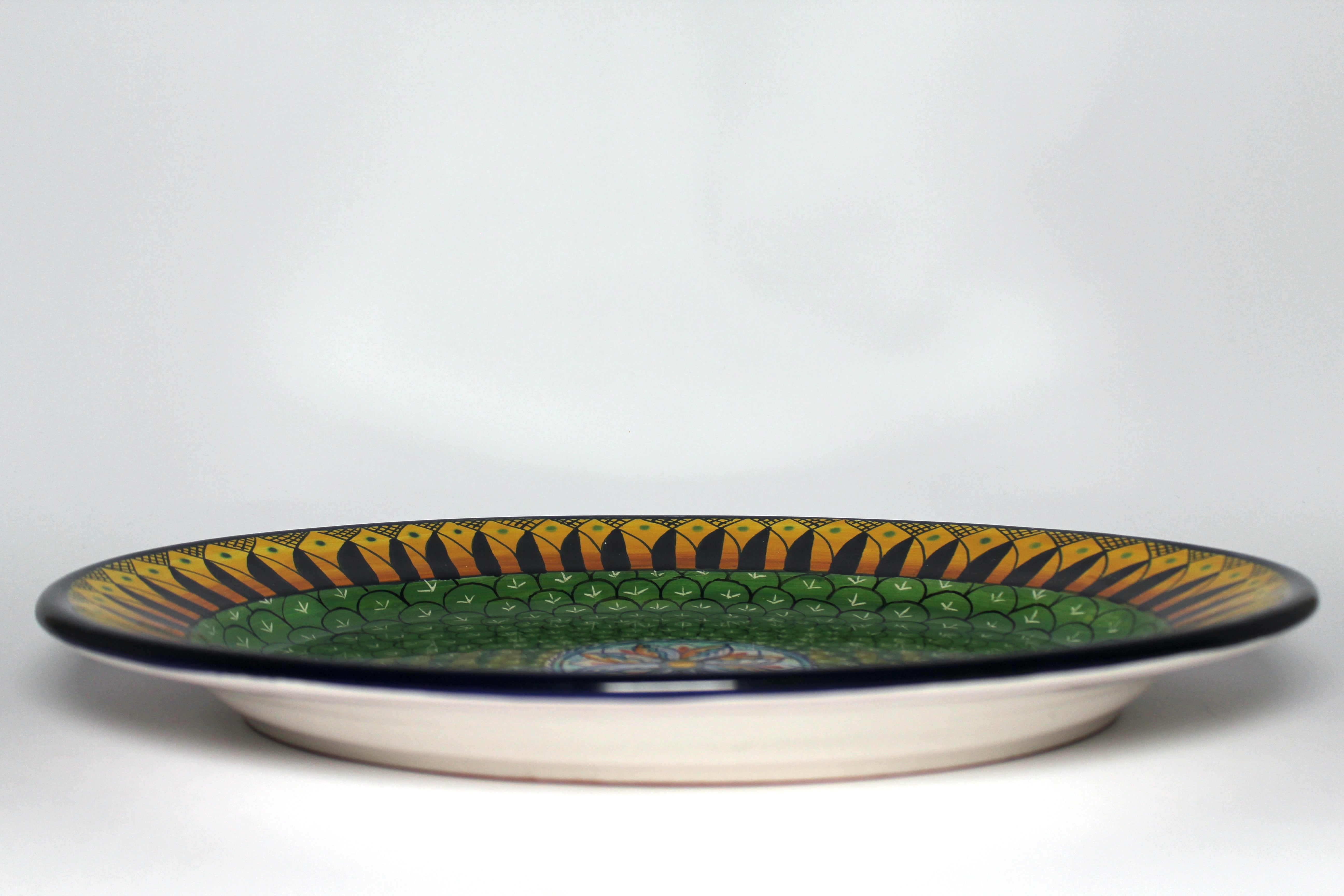 Vassoio Piumette Verde