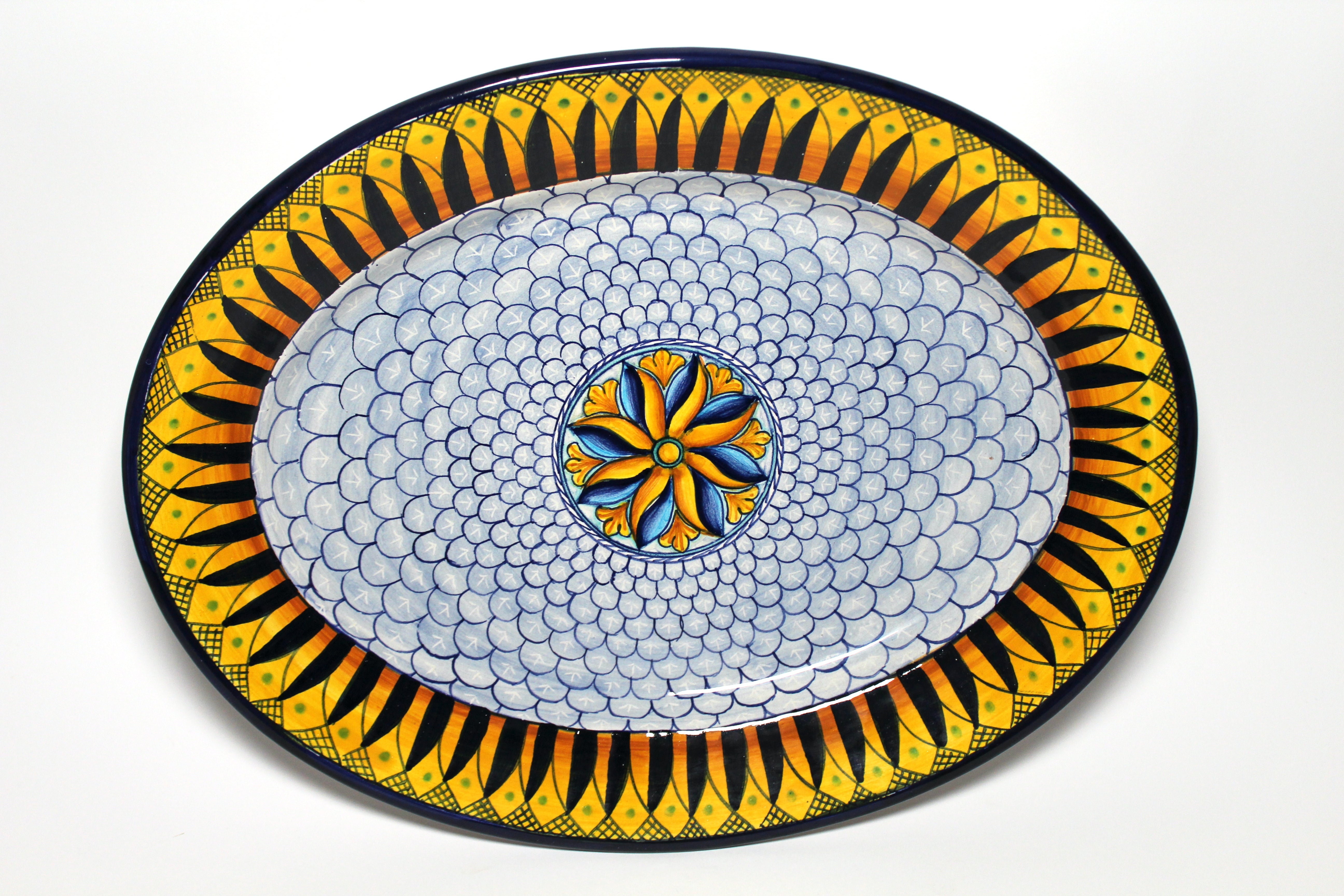 Vassoio Piumette Azzurro