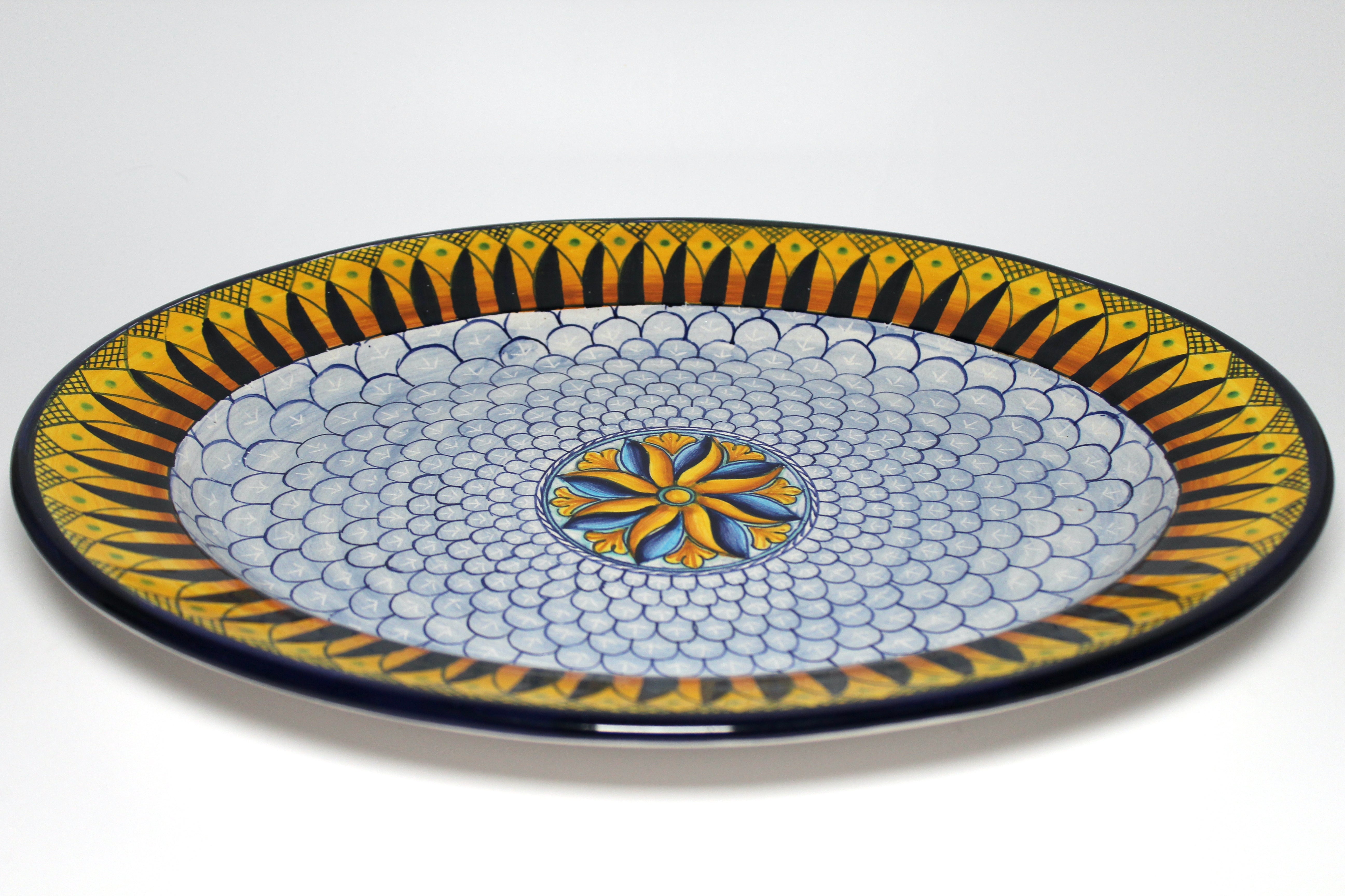 Vassoio Piumette Azzurro