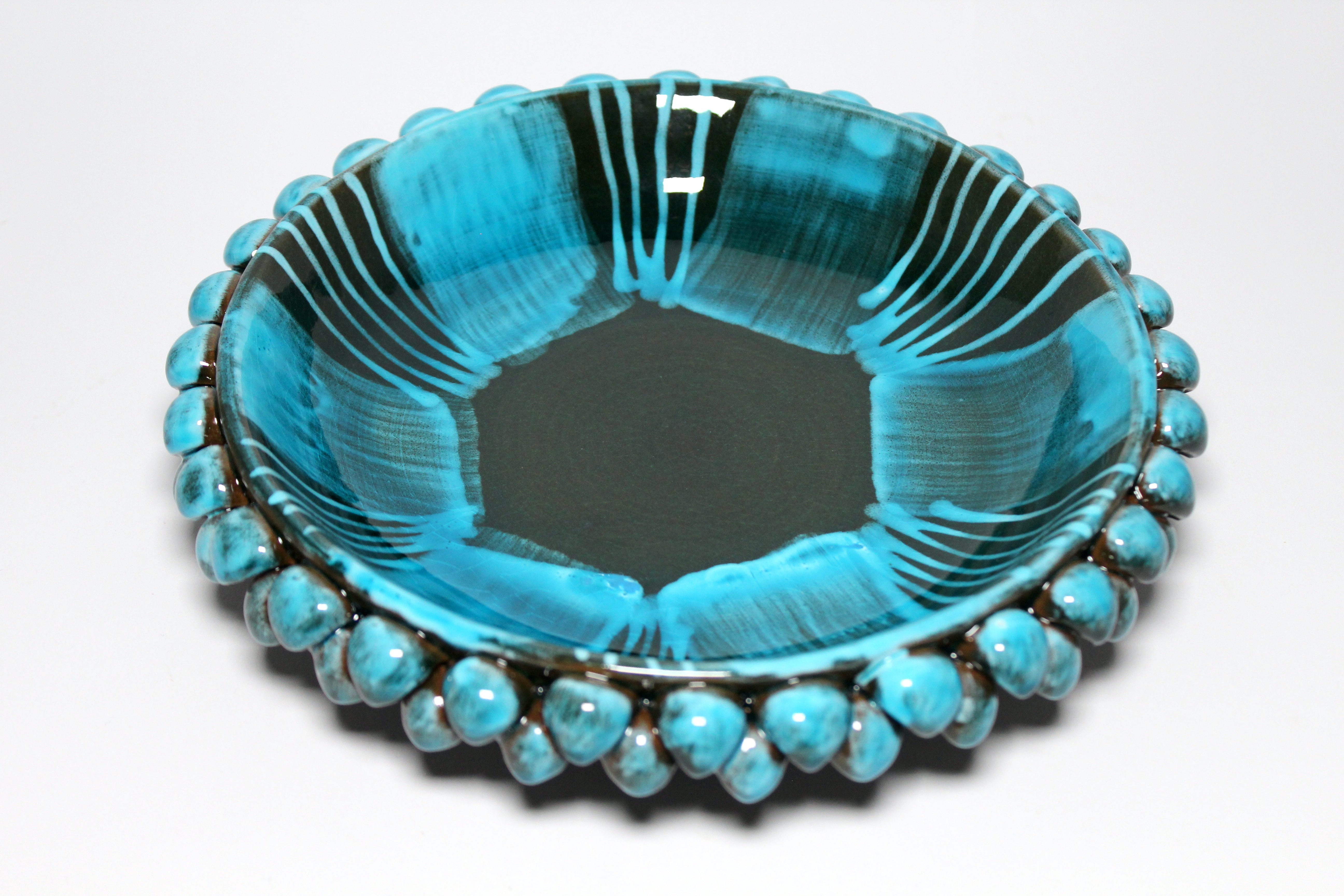 Centrotavola Pigna Blu