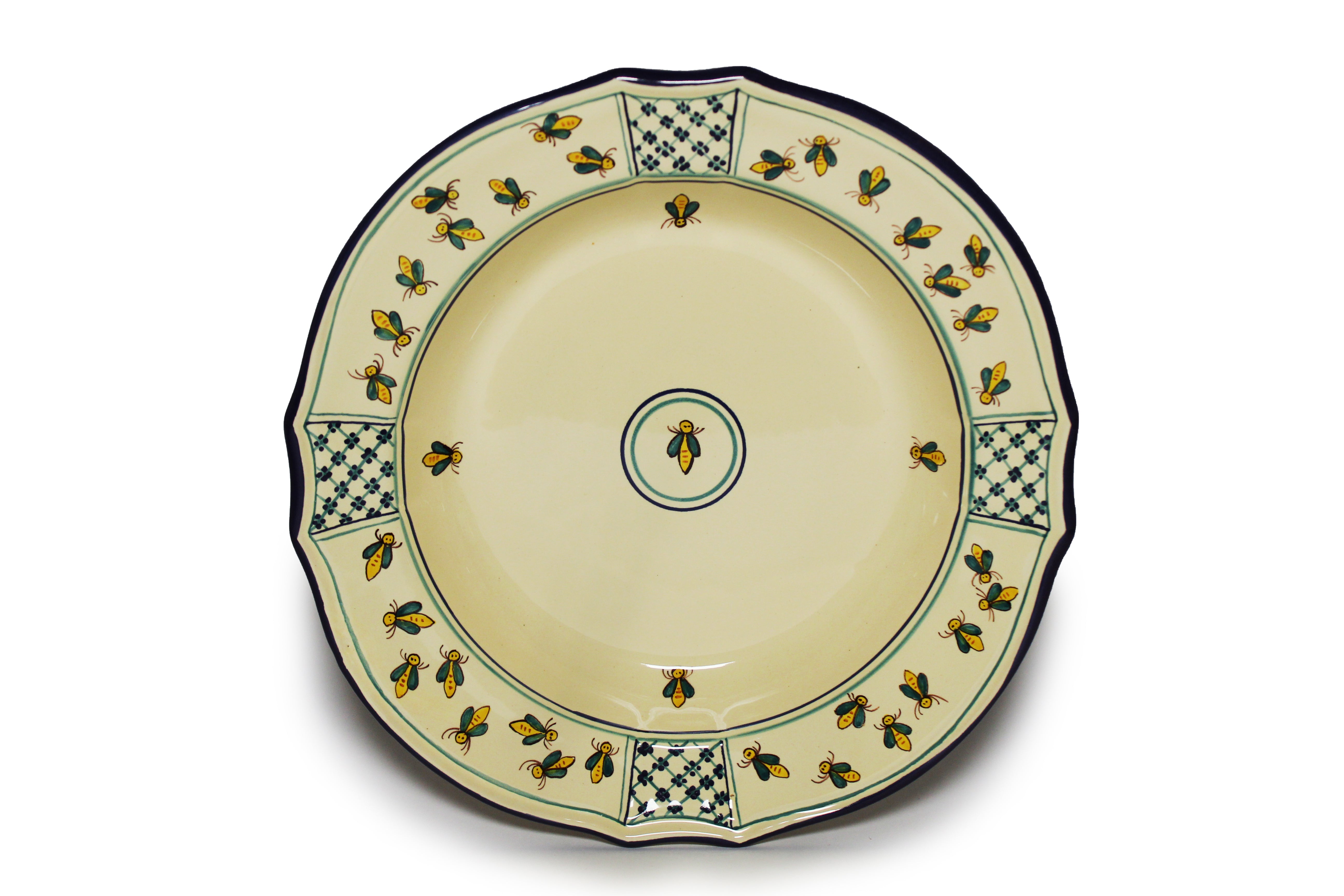 Set Piatti Tavola Api Blu