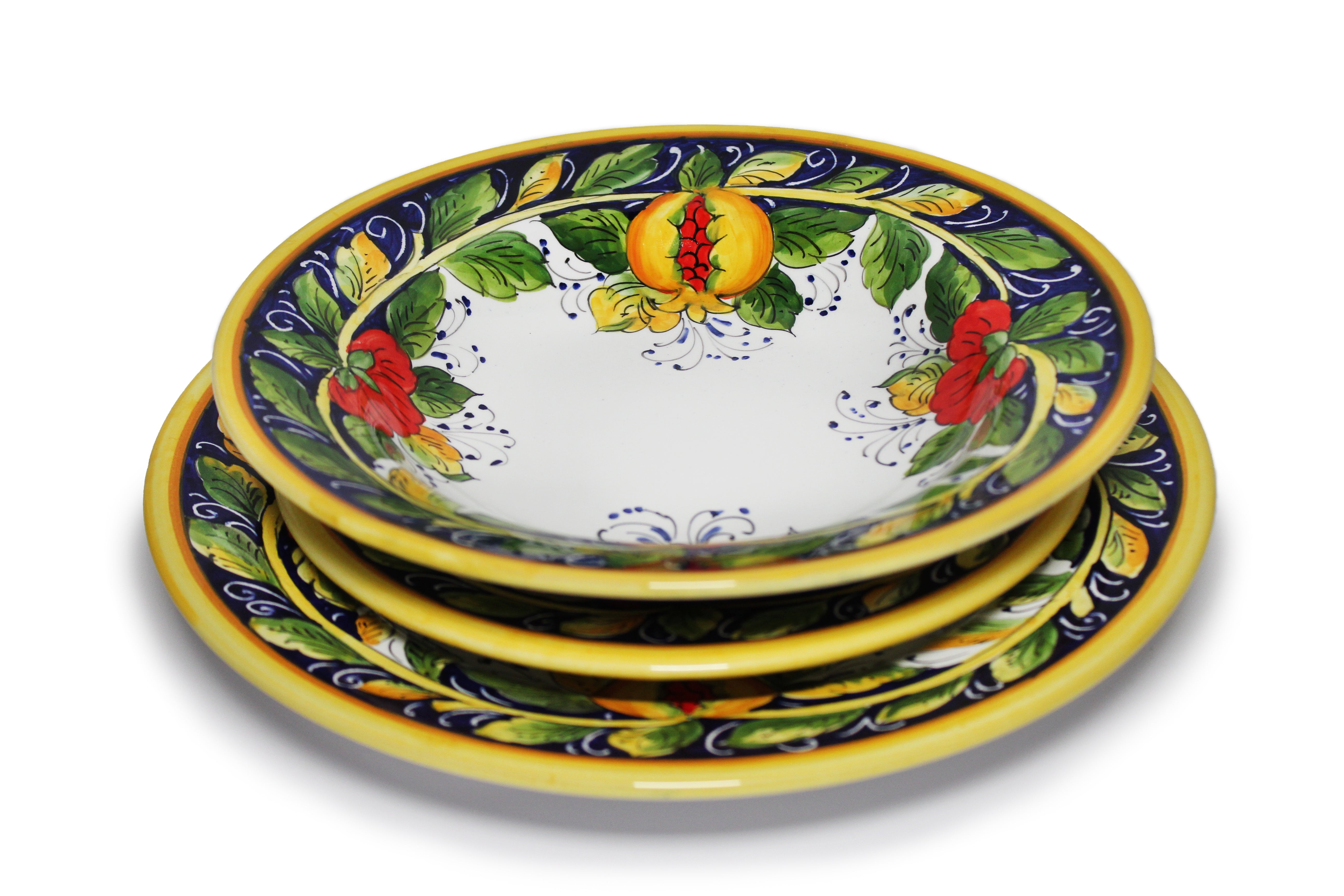 Set Piatti Tavola Melograno