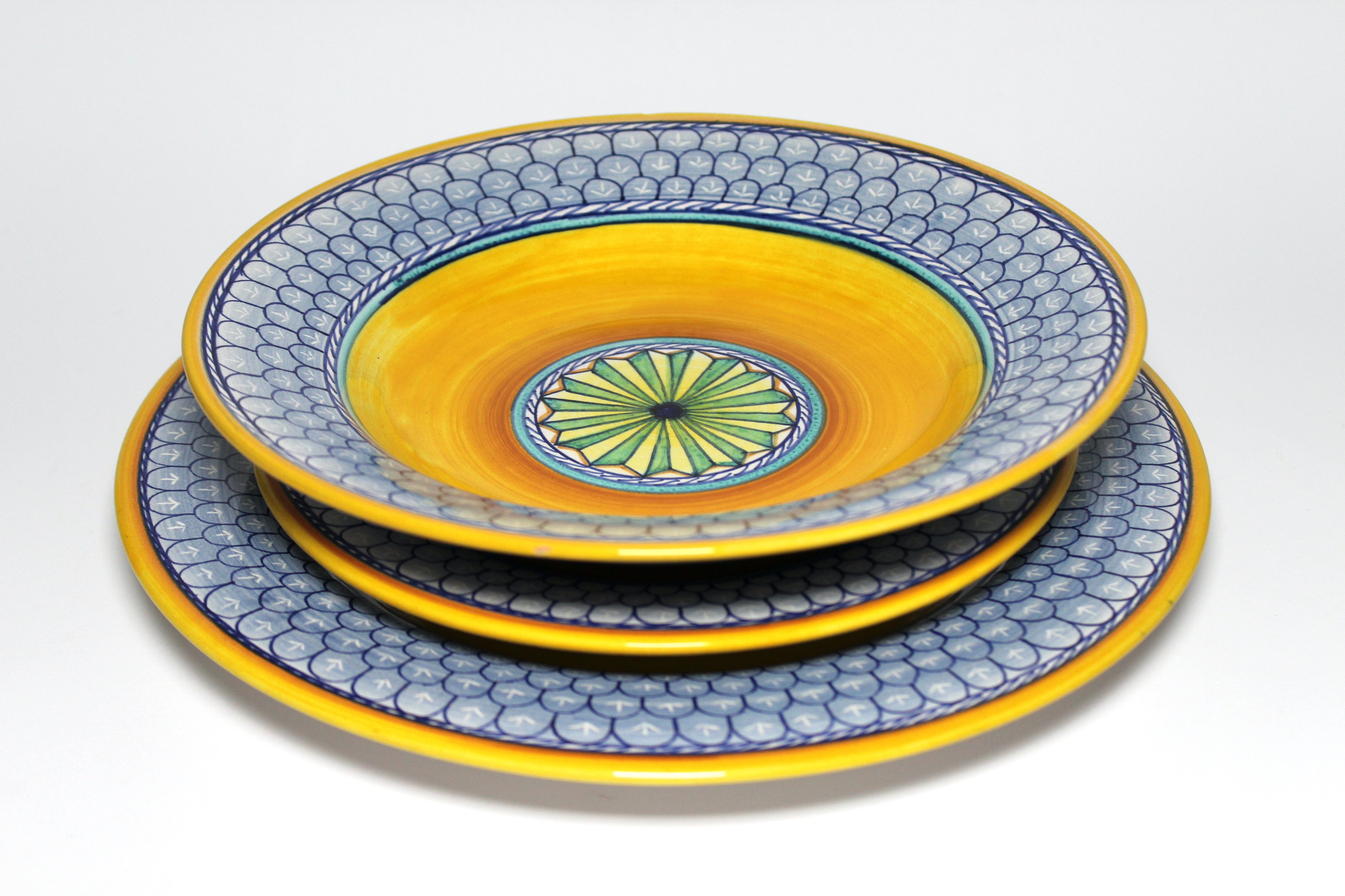 Set Piatti Piumette